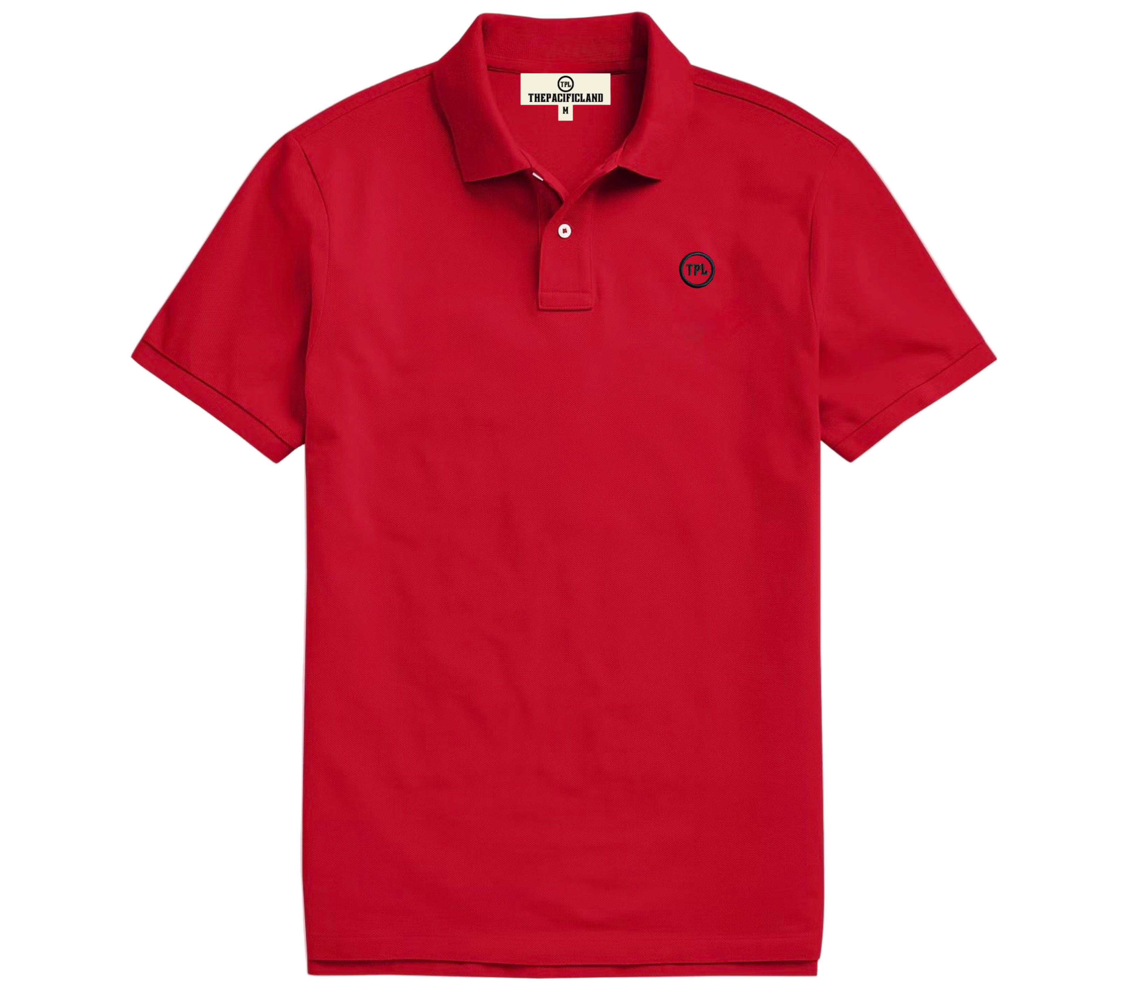 ThePacificLand Signature Polo Shirt Men